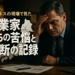 ビジネスの現場で見た、実業家たちの苦悩と決断の記録